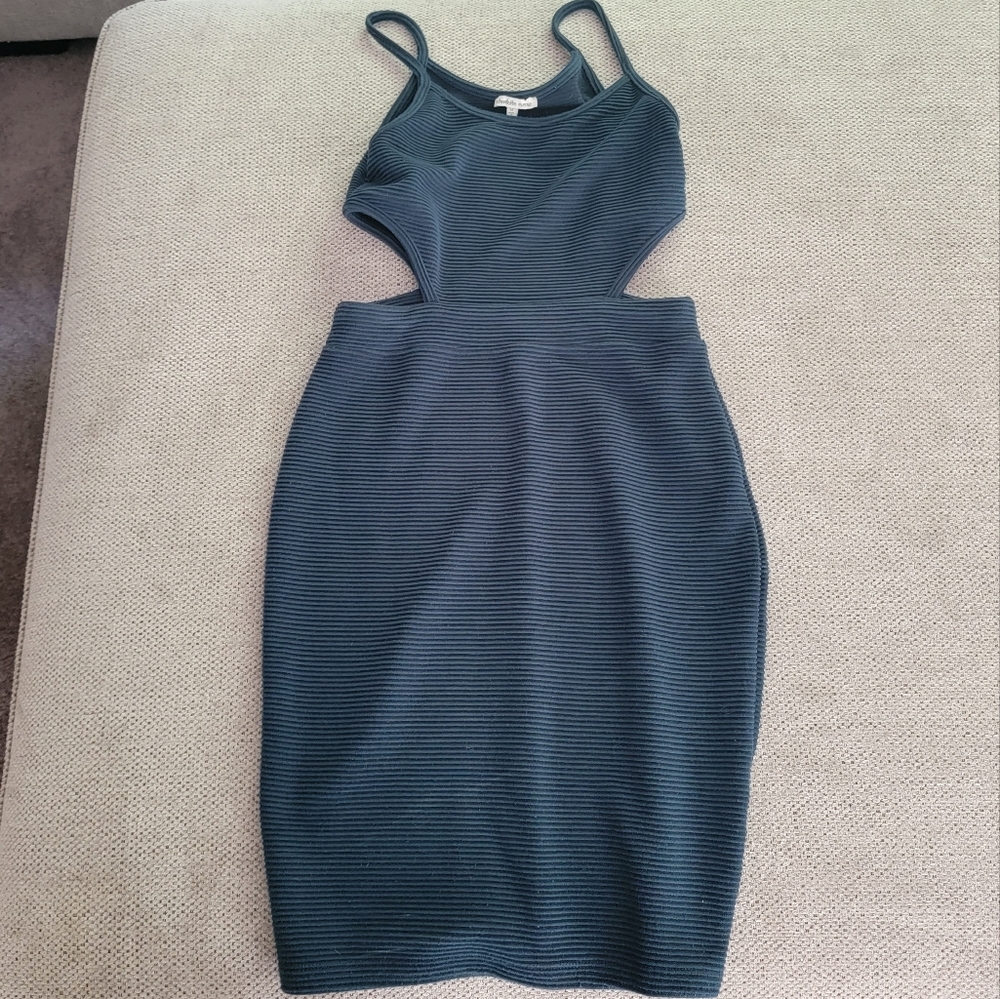Charlotte Russe cutout midid